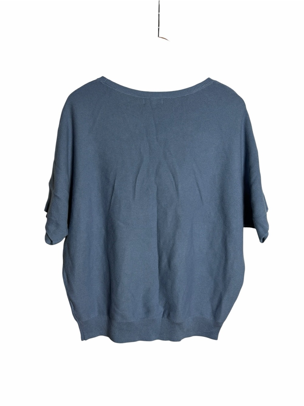 Quince Lightweight Cotton Cashmere Link-Stitch Dolman Sweater Size Medium New - Picture 5 of 8